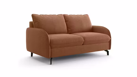 Canapea extensibila 3 locuri Bubble textil Storm Arancione