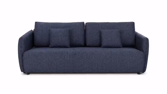 Canapea extensibila 3 locuri Colin textil Allegro Ocean