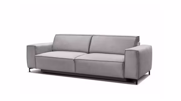 Canapea extensibila Cosmopolitan Velvet Salvador Light Grey