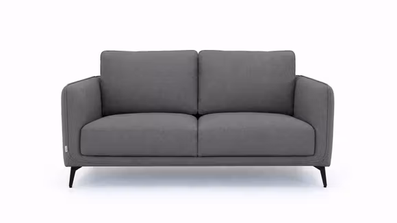 Canapea Palermo 2 locuri textil Bouclee Grey