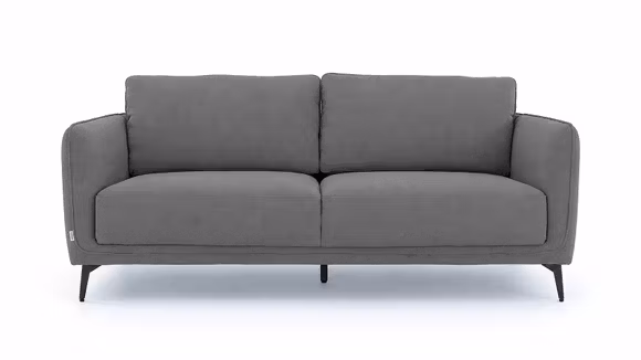 Canapea Palermo 3 locuri textil Bouclee Grey