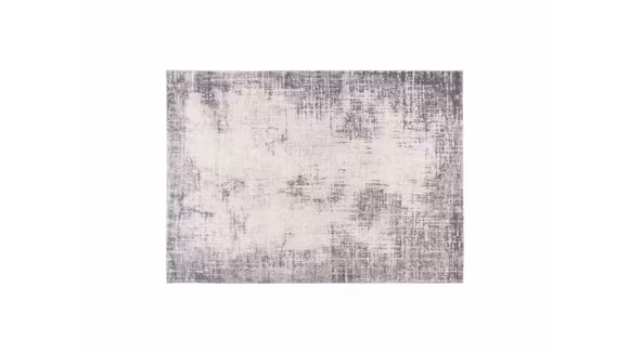 Covor Lyon 160x230 cm, finisaj 901 Silver, Heatset Frisee și poliester, design modern