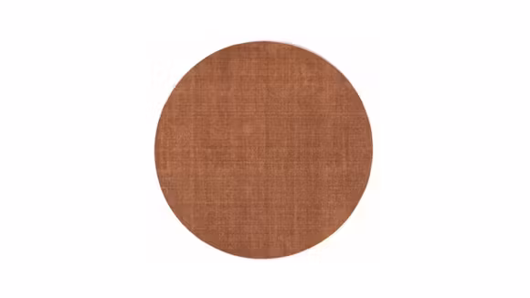 Covor rotund Madison C Rust Brown 240 cm