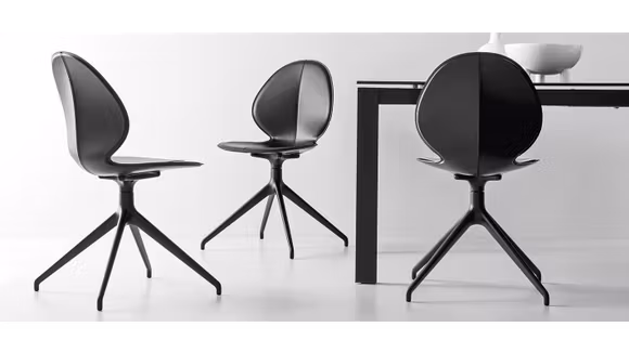 Scaun rotativ piele Basil