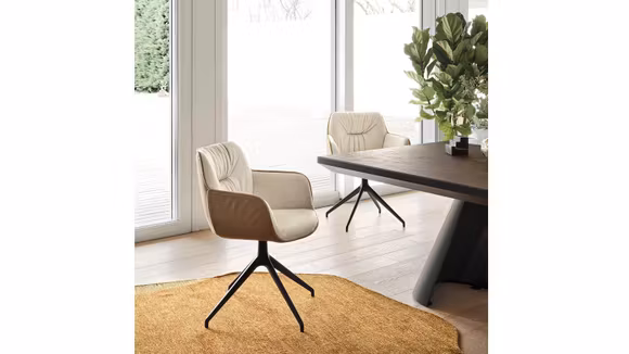 Scaun rotativ Cocoon Hemp/Antelope Brown