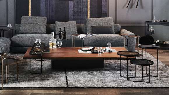 Masuta de cafea Idem Walnut Canaletto 140x80