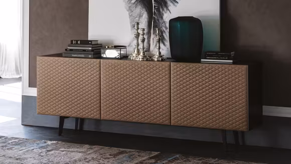 Bufet Absolut 3 usi Black/Cenere