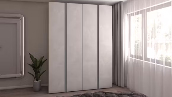 Dressing Lait cu usi batante Calce Nobilitato + Maner R1 Aluminio Opaco