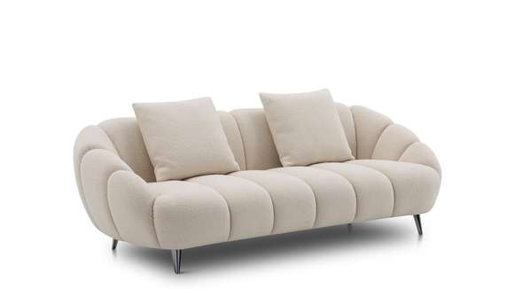 Canapea liniara 2 locuri Flam textil Naixe