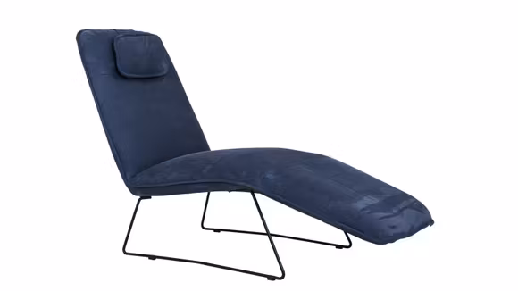 Sezlong Fly Paris Steel, produs expus, cu sezut si spatar late pentru confort si relaxare.