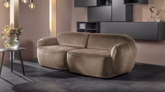 Canapea liniara 2 locuri Bubble Nomi Beige