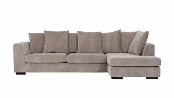 Canapea de colt cu sezlong Paso Doble Night Alice Beige, dreapta