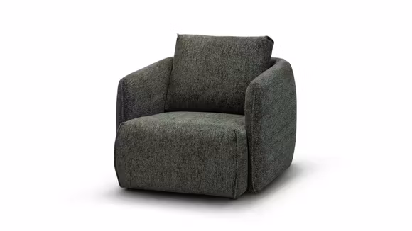 Fotoliu Colin textil Raven Green
