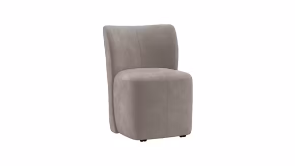 Fotoliu cu roti Rumba textil Bej deschis