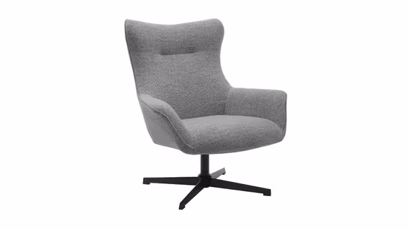 Fotoliu rotativ Neptune textil Monza Grey