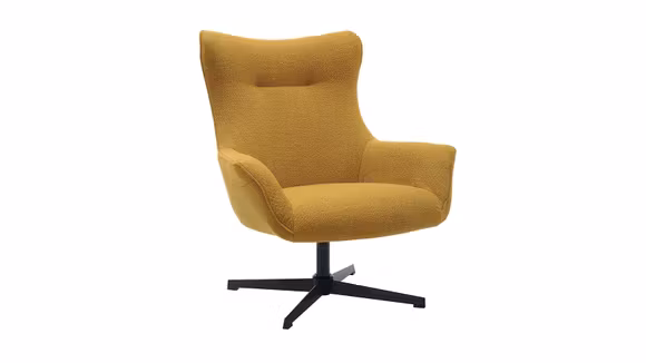Fotoliu rotativ Neptune textil Monza Yellow