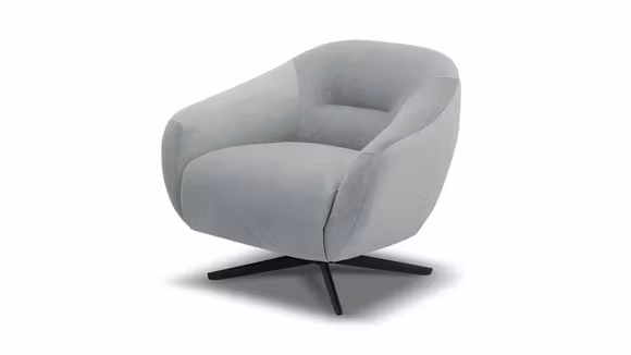 Fotoliu rotativ Vito Bouclee Grey