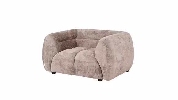 Fotoliu Saint Tropez textil Misolo Bej