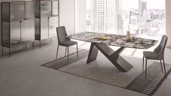 Masa Ikarus Anthracite/Urban Marble 200x110