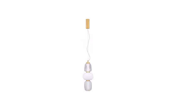 Lustra moderna Movil in finisaj Glossy Gold