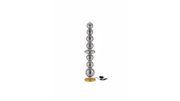 Lampadar decorativ Navi cu structura aurie