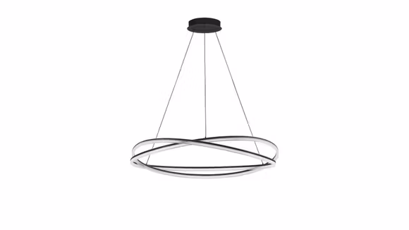 Lustra moderna Ofelia Sandy Black