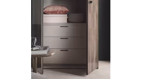 Casetiera interna cu 3 sertare dressing