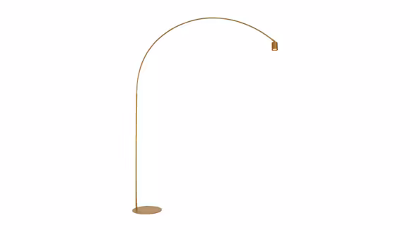 Lampadar Maison Gold, produs expus, cu design minimalist si finisaj elegant.