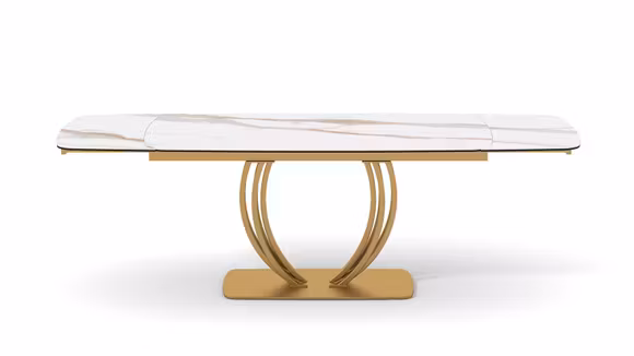 Masa extensibila Globo Ceramica Golden Calacatta 160(240)x90