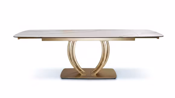 Masa extensibila Globo Ceramica Golden Calacatta 160(240)x90