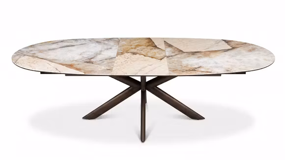Masa Extensibila Mauricio Ceramica 210(260)cm – Design Modern, Blat Ceramic Premium, Ideala pentru Living si Dining