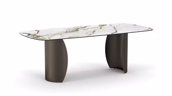 Masa Rise Ceramica KL-188 picioare Dark Bronze 220x110 cm