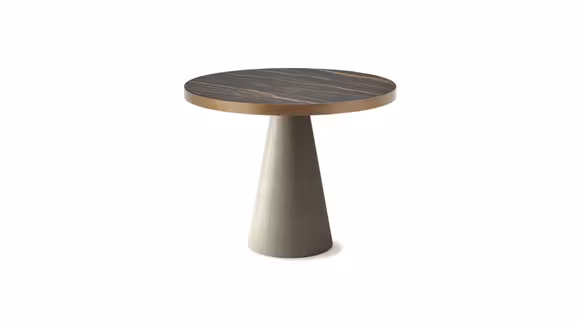 Masa Saturno Keramik Bistrot Matt Portoro 99 cm