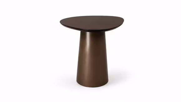 Masuta cafea Ceninna Vesuvio Brown/Lux Titanium 48x48