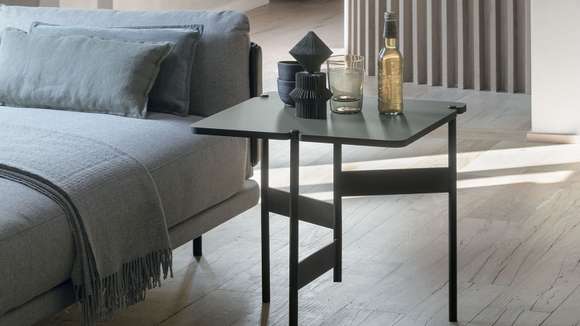 Masuta de cafea Square Anthracite/Basalt 52 cm