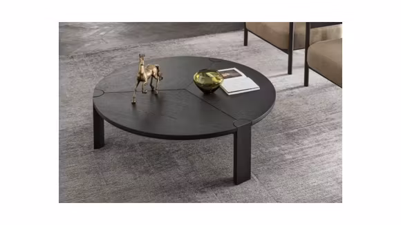 Masuta de cafea Bite Coal Oak Wood 110 cm