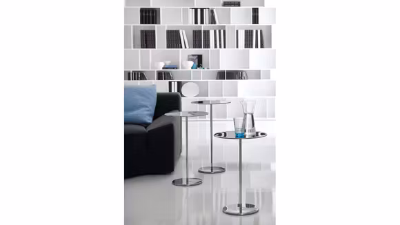 Masuta de cafea Gliss Steel 35x60
