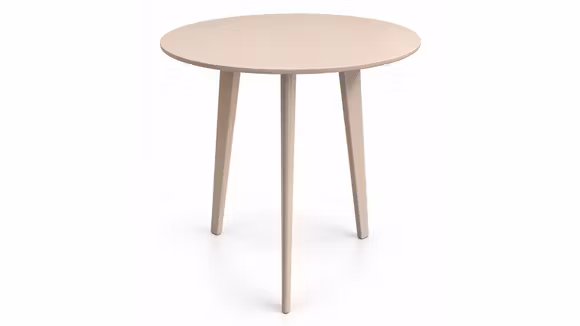 Masuta de Cafea Life 3 picioare 46 cm, produs expus, cu blat rotund si finisaj Nude Opaco 4.