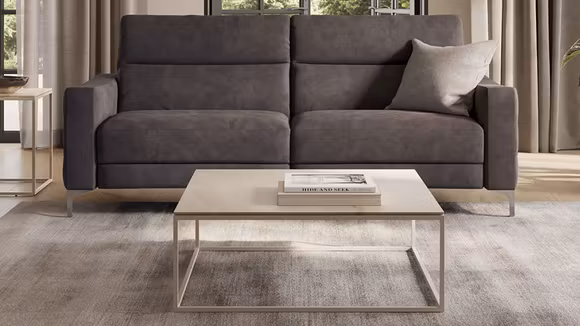 Canapea liniara 2 locuri Stima Brezza Dark Grey