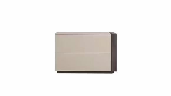 Noptiera Capitol dreapta Madreperla + Rovere Moka