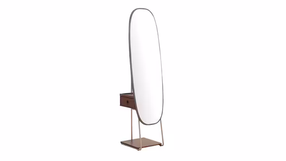 Oglinda Ralph Nuc Natural + Sampanie 50x47.5x180 cm