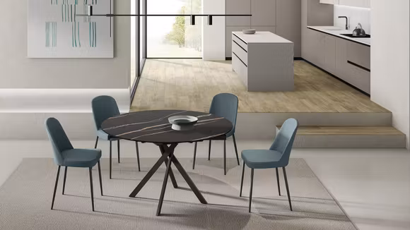 Masa extensibila Roll Ceramico Marmo Portoro Nero
