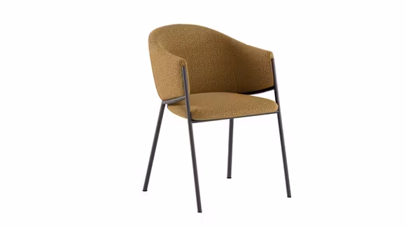 Scaun Medea Boucle Ocre
