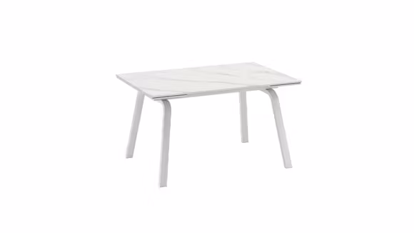 Masa extensibila Dylan Ceramico Marmo Bianco