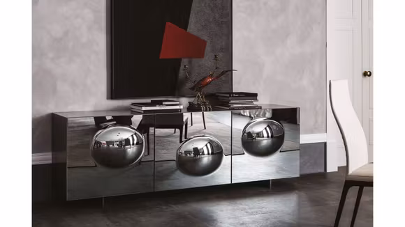 Bufet Paramount Fumé Mirrored 220x83 cm