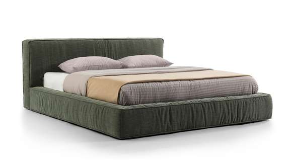 Pat Grace cu lada de depozitare textil Tuscany Green 180x200