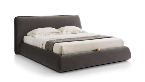 Pat Jayne cu lada depozitare textil Meg Taupe 160x200