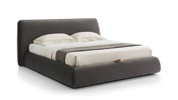 Pat Jayne cu lada depozitare textil Meg Taupe 180x200