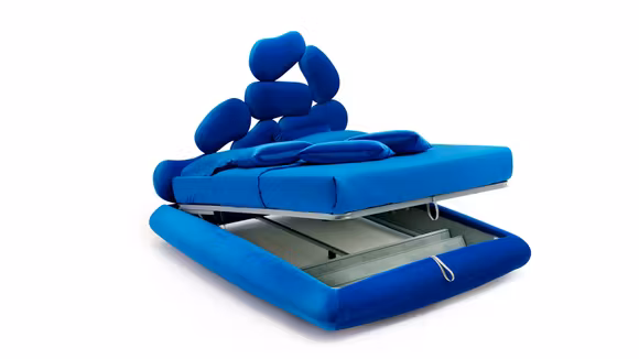 Pat Stones textil Lycra Velluto Electric Blue 160x200