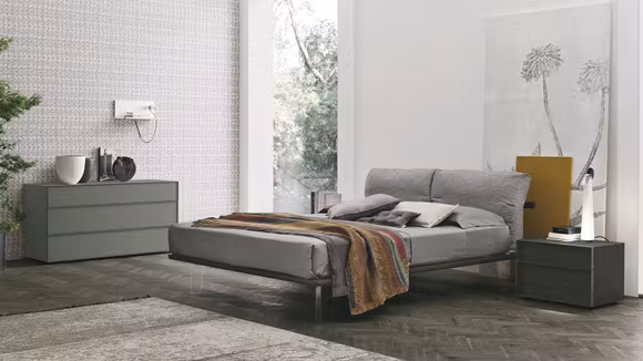 Pat Piuma Coal Oak Wood/Allure Coordinato 160x200